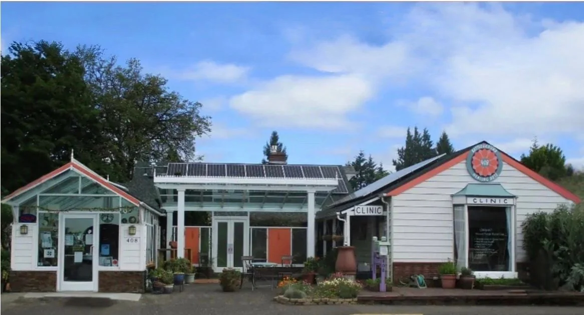 Battle Ground Healing Arts clinic and apothecary at 408 East Main Street