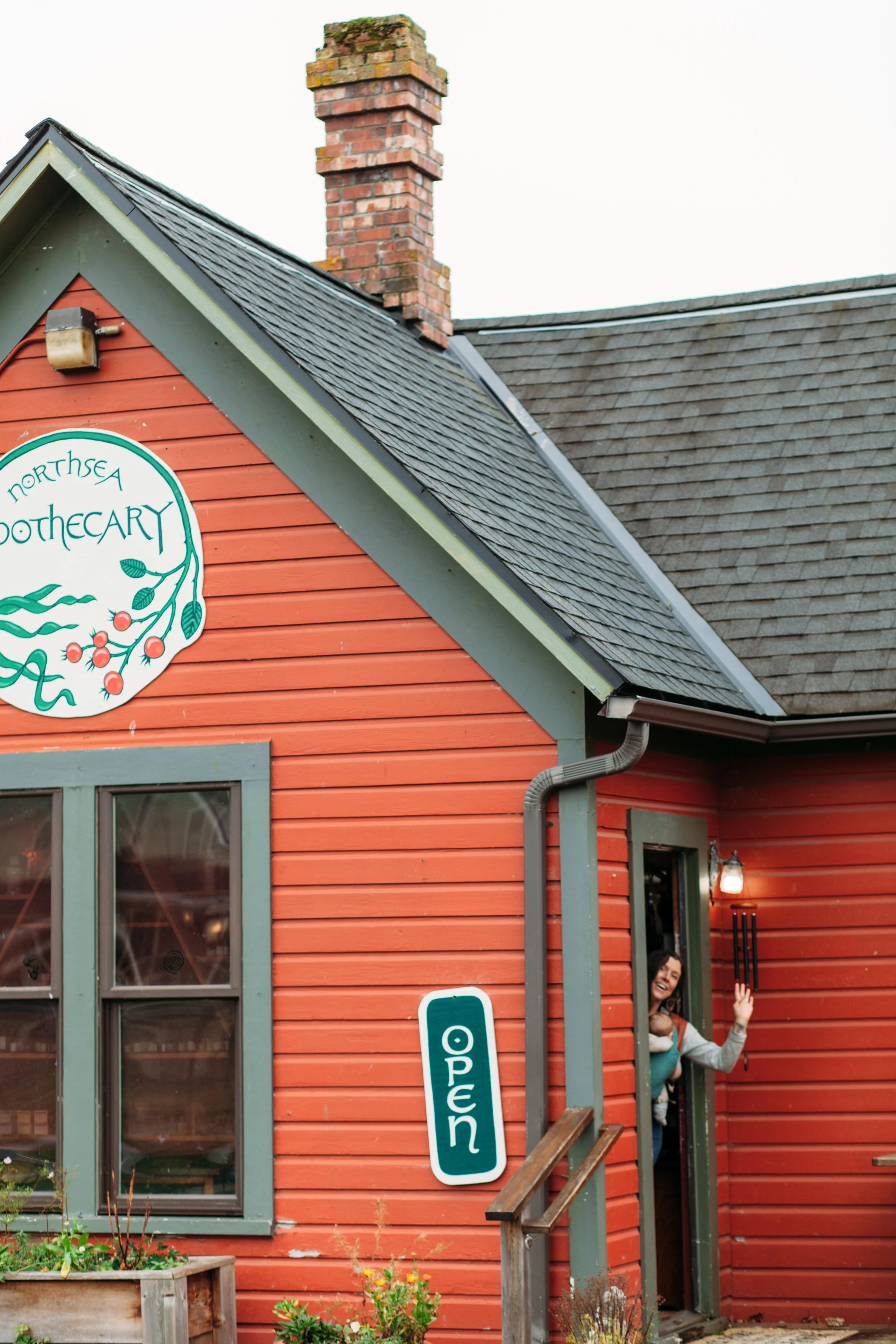 Northsea Apothecary storefront on Lopez Island