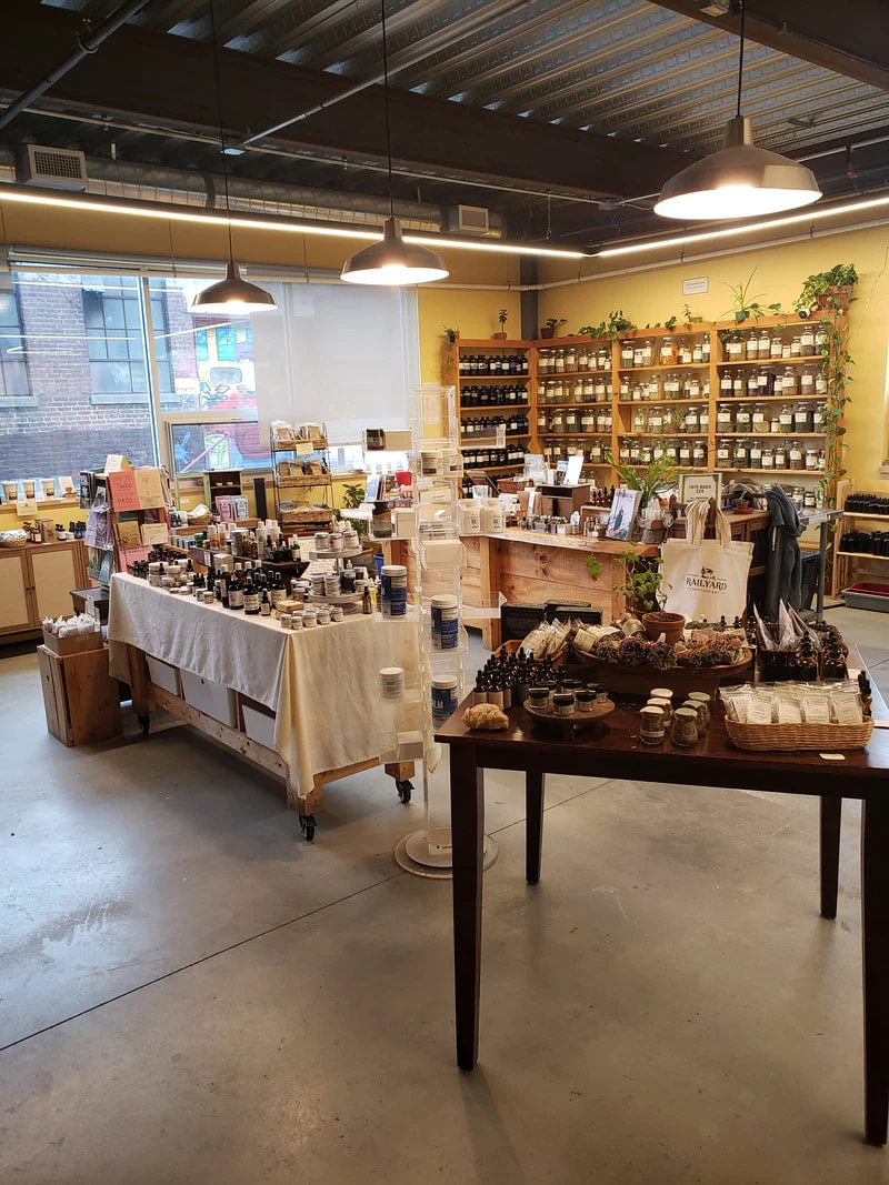 Railyard Apothecary interior