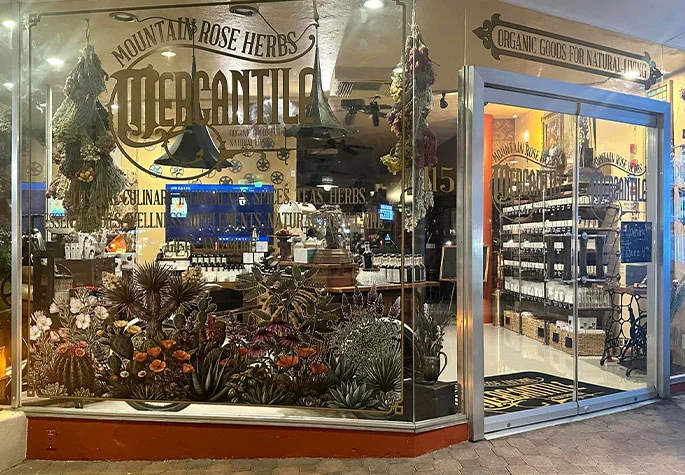 Mountain Rose Herbs Mercantile - Palm Springs storefront