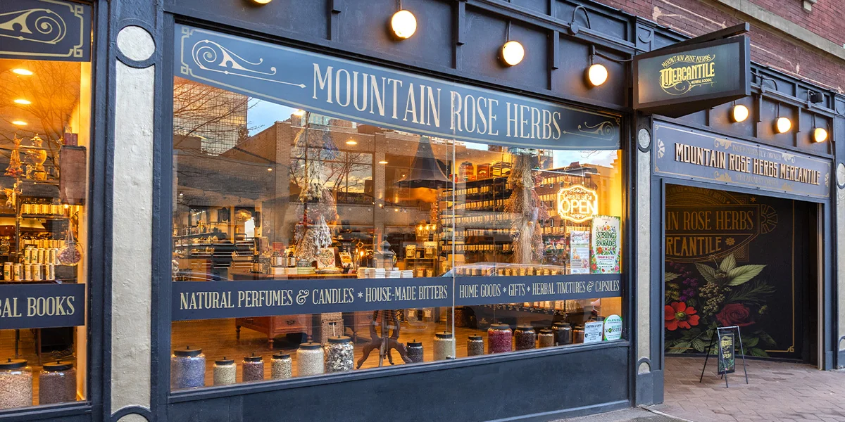 Mountain Rose Herbs Mercantile - Seattle storefront