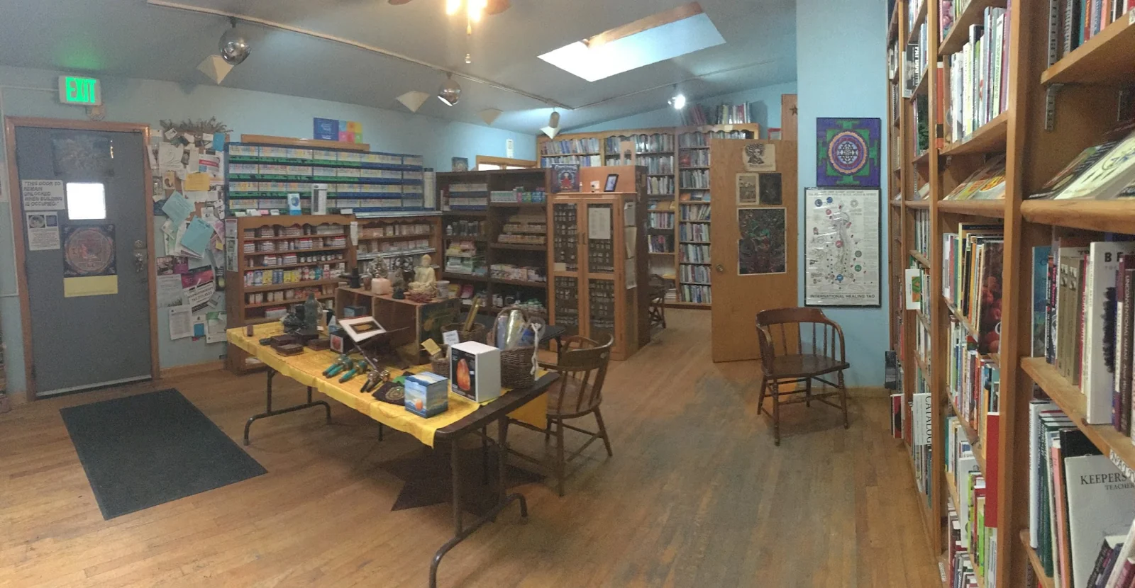 Inside Present Moment Herbs & Books in Minneapolis